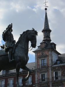 Estatua de Felipe III a caballo